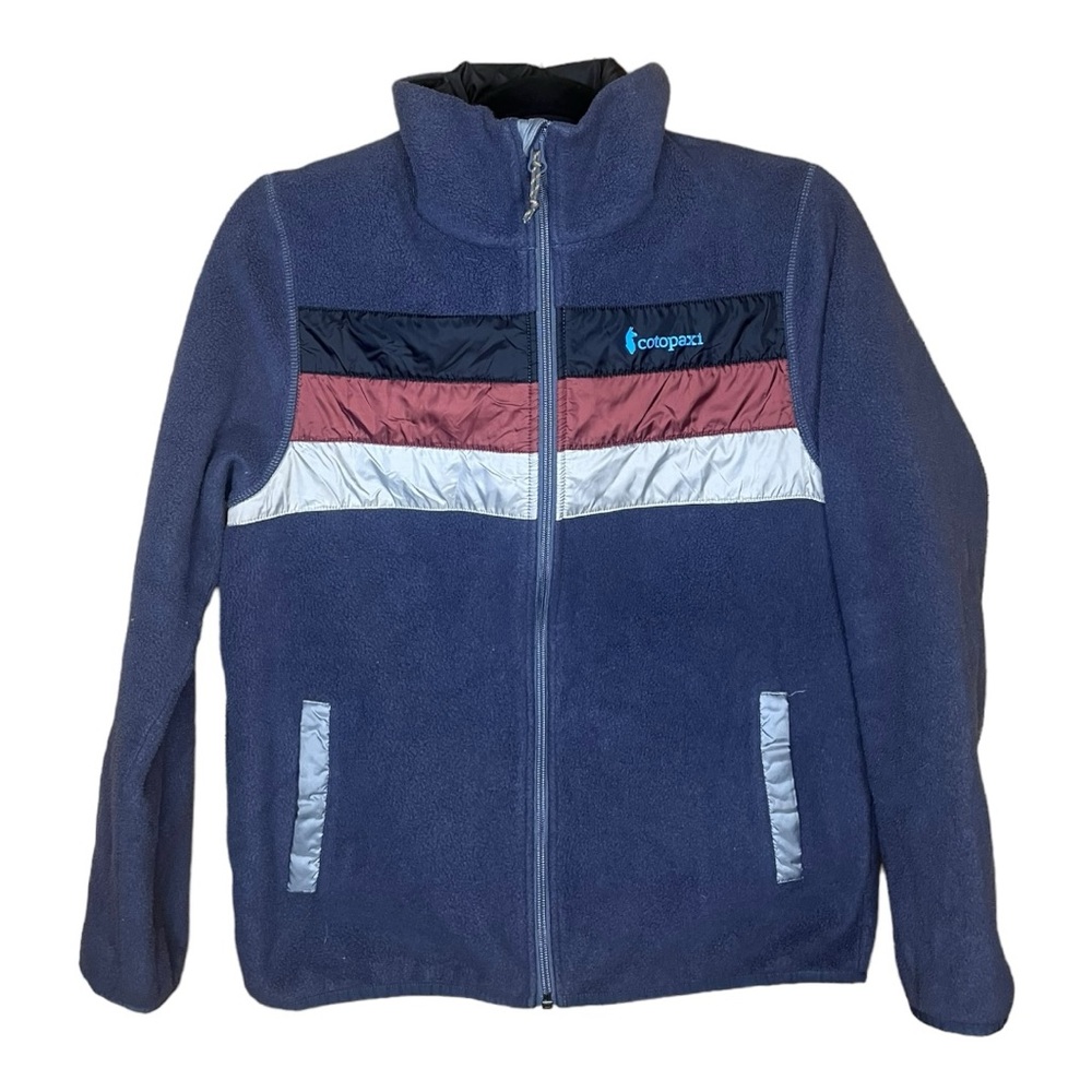 Cotopaxi women’s Teca Fleece Full-Zip Jacket Grey Color block Size Medium